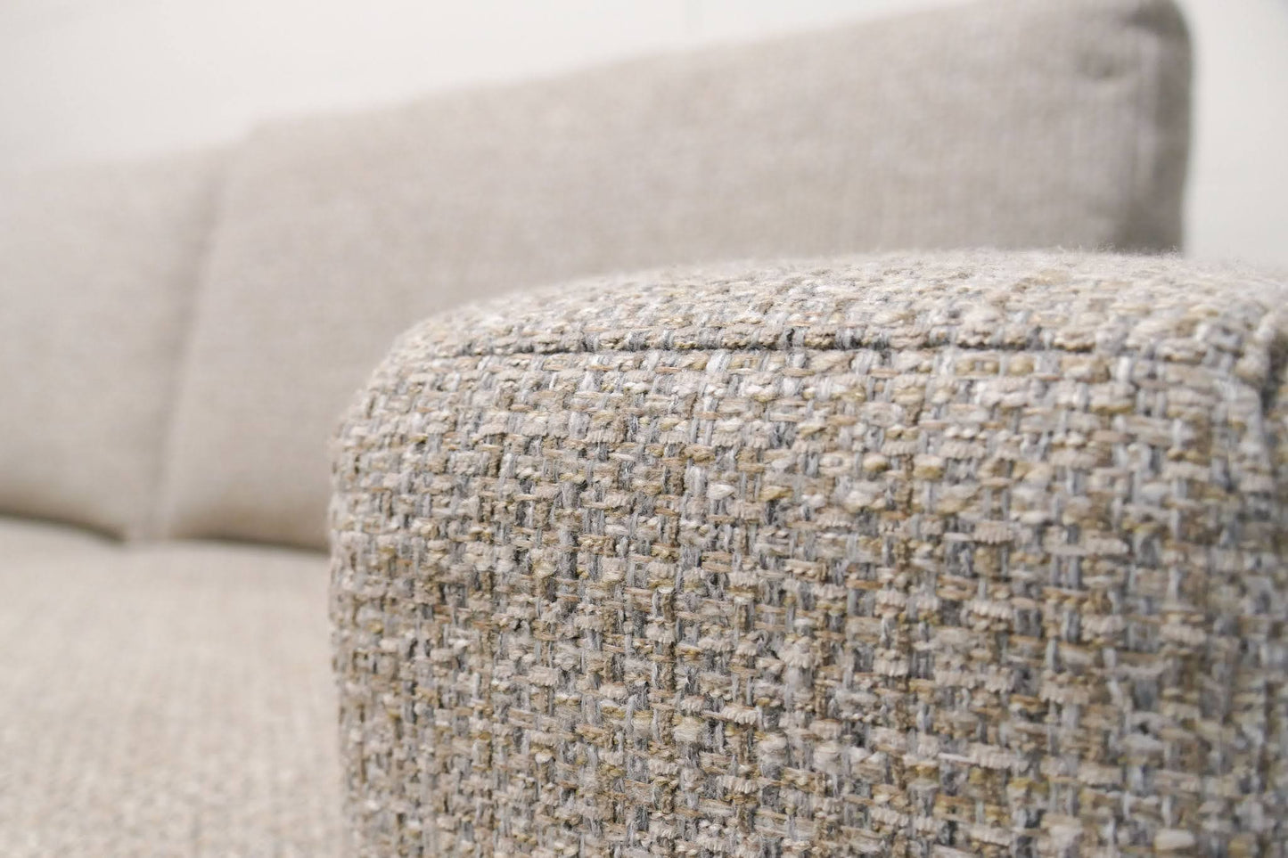 Refurbished Hoekbank Groot Beige