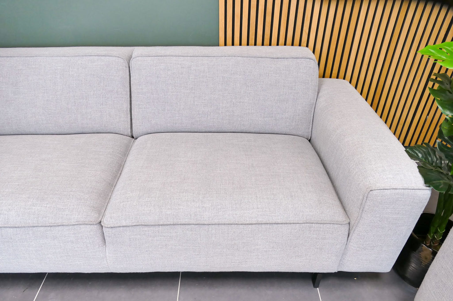 Refurbished set 3 + 2 zits lichtgrijs INHOUSE