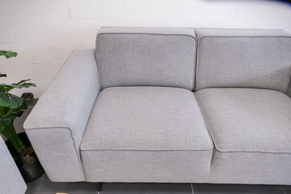 Refurbished set 3 + 2 zits lichtgrijs INHOUSE