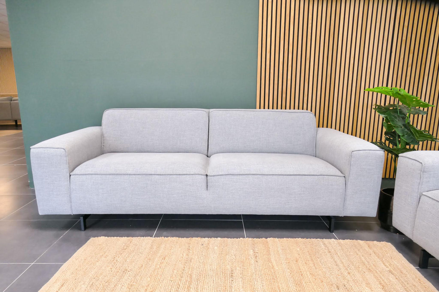 Refurbished set 3 + 2 zits lichtgrijs INHOUSE