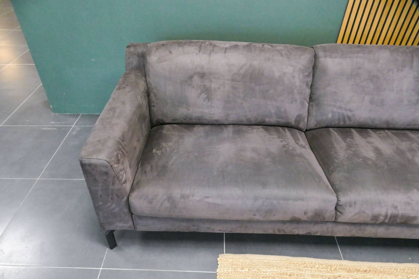 Refurbished Hoekbank Montel Montelex Antraciet