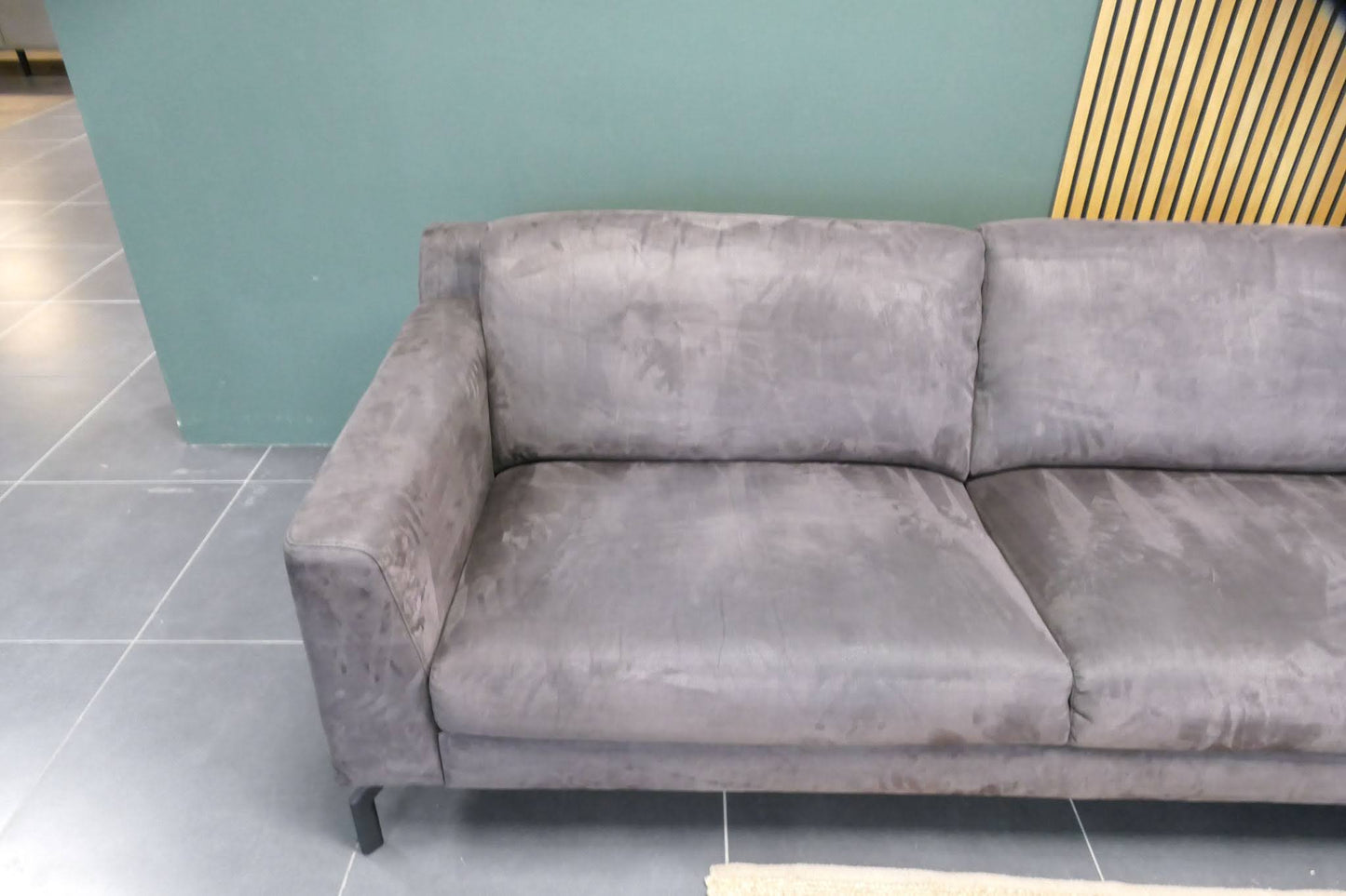 Refurbished Hoekbank Montel Montelex Antraciet