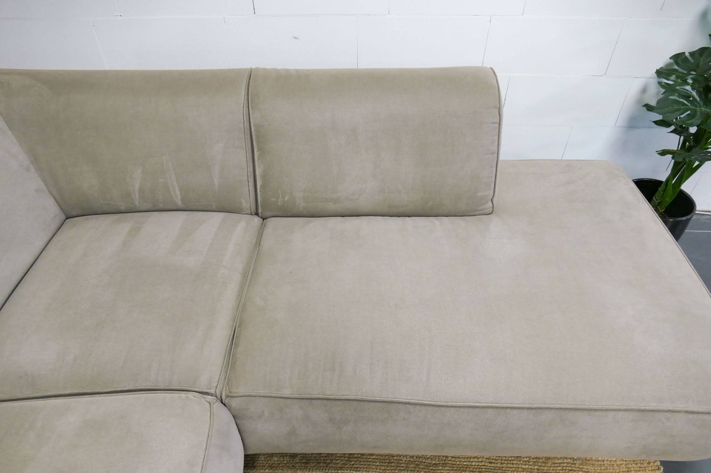 Refurbished Hoekbank Nous Living Taupe