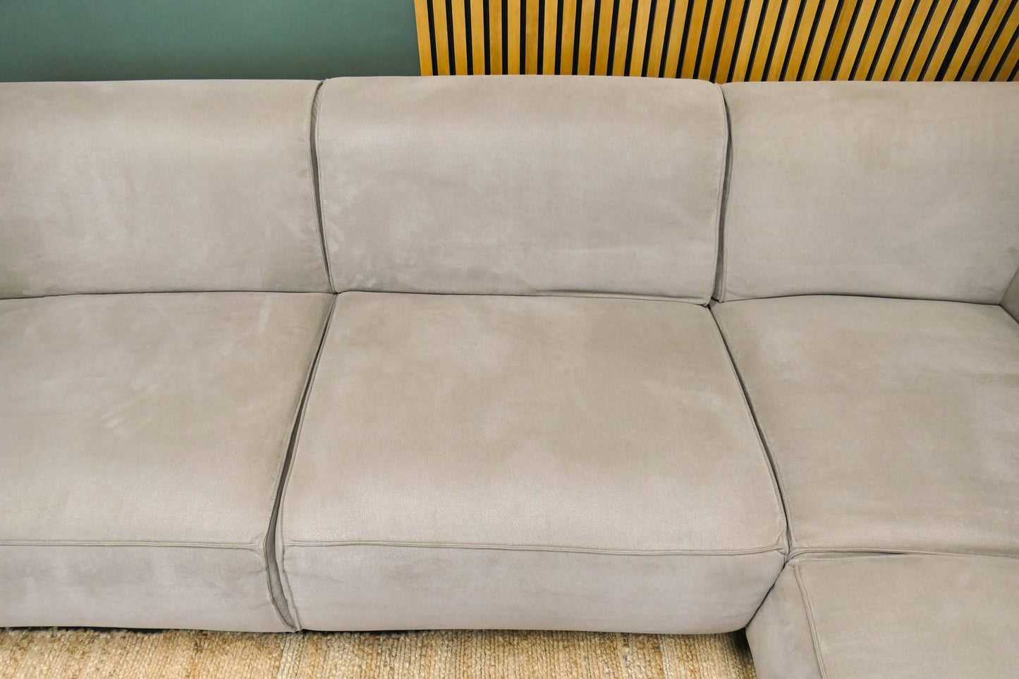 Refurbished Hoekbank Nous Living Taupe