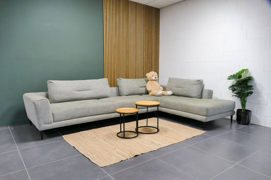 Refurbished Montel Hoekbank Hampton Mintgroen