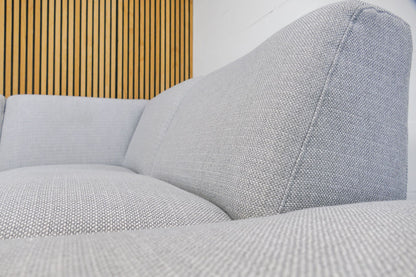 Refurbished Montel Hoekbank Viano Lichtgrijs