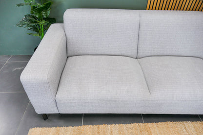 Refurbished Montel Hoekbank Viano Lichtgrijs