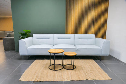 Refurbished 4-zitsbank Loods 5 Babyblauw