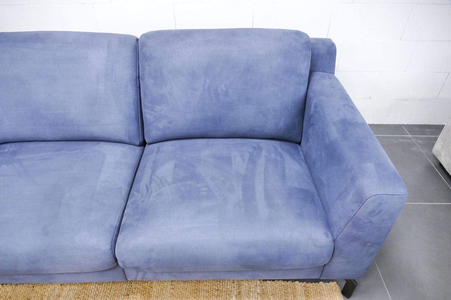 Refurbished Montel Hoekbank Montelex Blauw