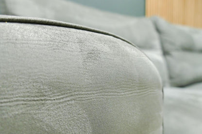 Refurbished Hoekbank Groen Henders & Hazel Microvezel