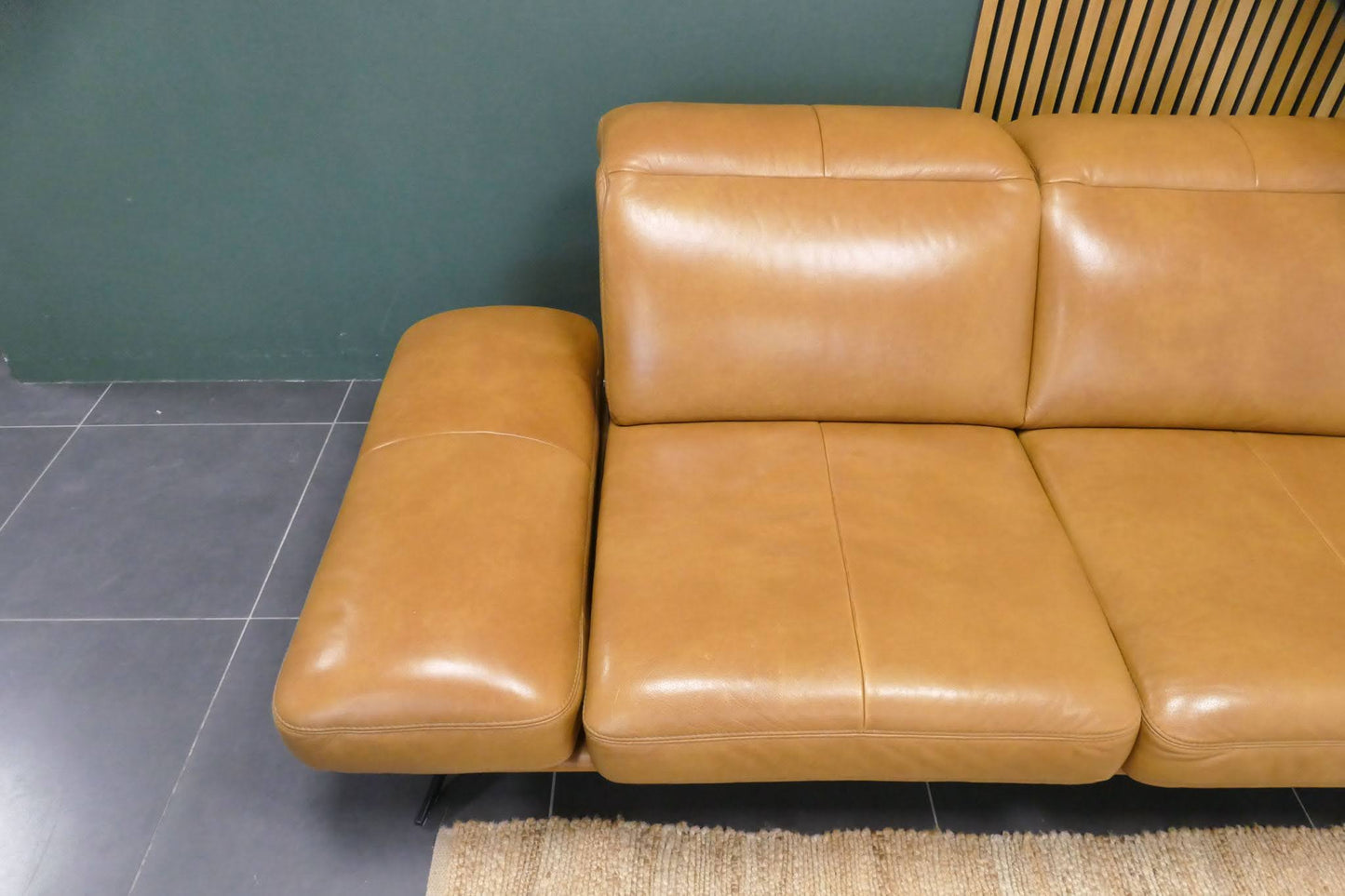 Refurbished Xooon 3 Zits Paxos Cognac Leer