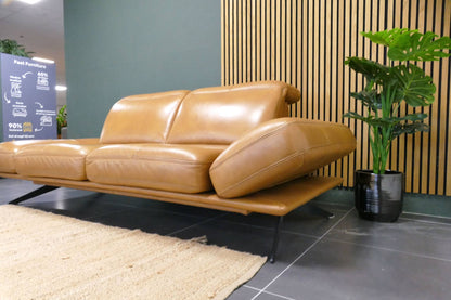 Refurbished Xooon 3 Zits Paxos Cognac Leer