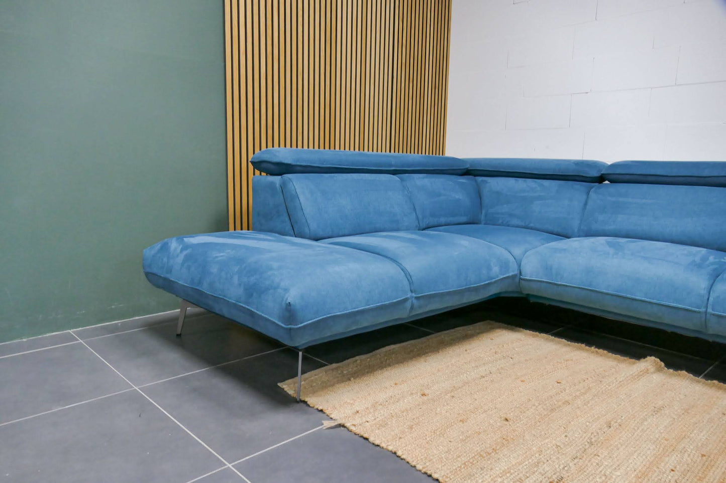 Refurbished Xooon Hoekbank Volare Blauw