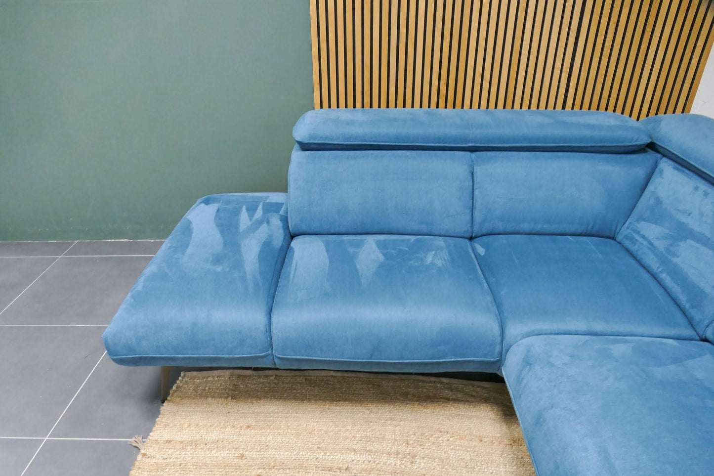 Refurbished Xooon Hoekbank Volare Blauw