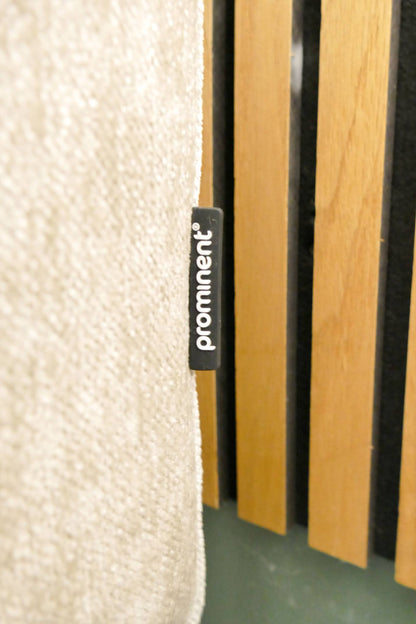 Refurbished Beige Kleine Hoekbank Prominent