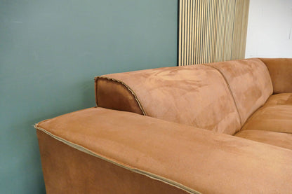 Refurbished Cognac Hoekbank Label67
