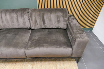 Refurbished 3-zits Lounge bank Antraciet