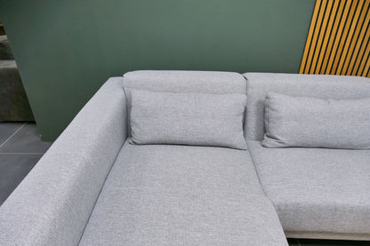 Refurbished Lounge hoekbank Lichtgrijs