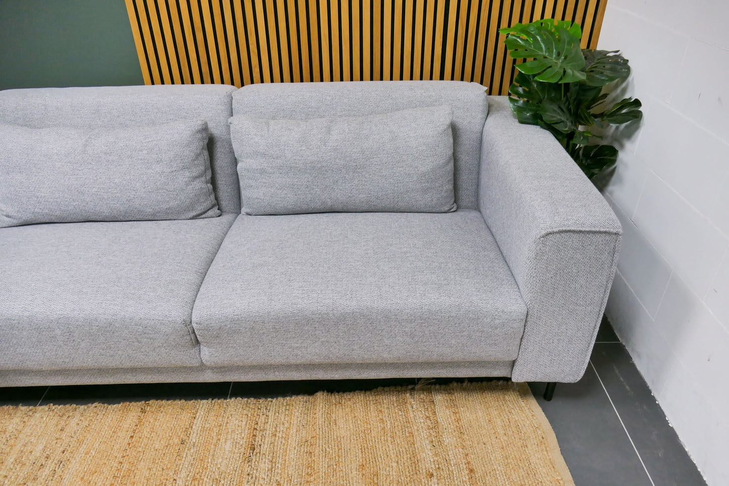 Refurbished Lounge hoekbank Lichtgrijs