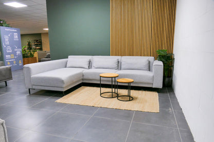 Refurbished Lounge hoekbank Lichtgrijs