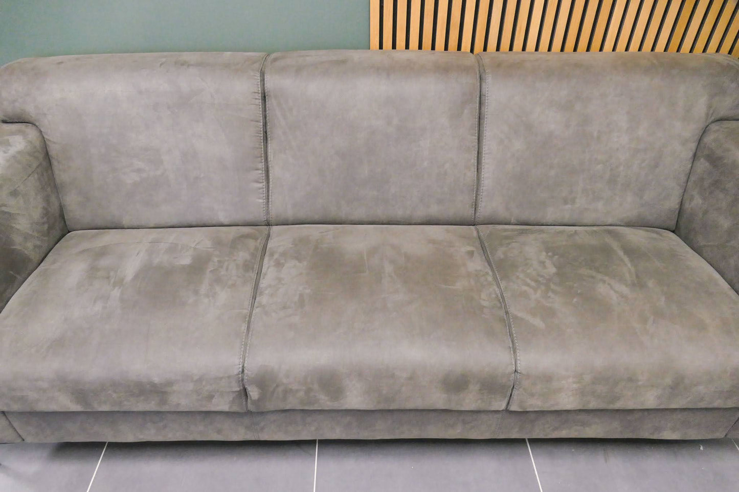 Refurbished Profijt Ridgway 3 Zits Microvezel