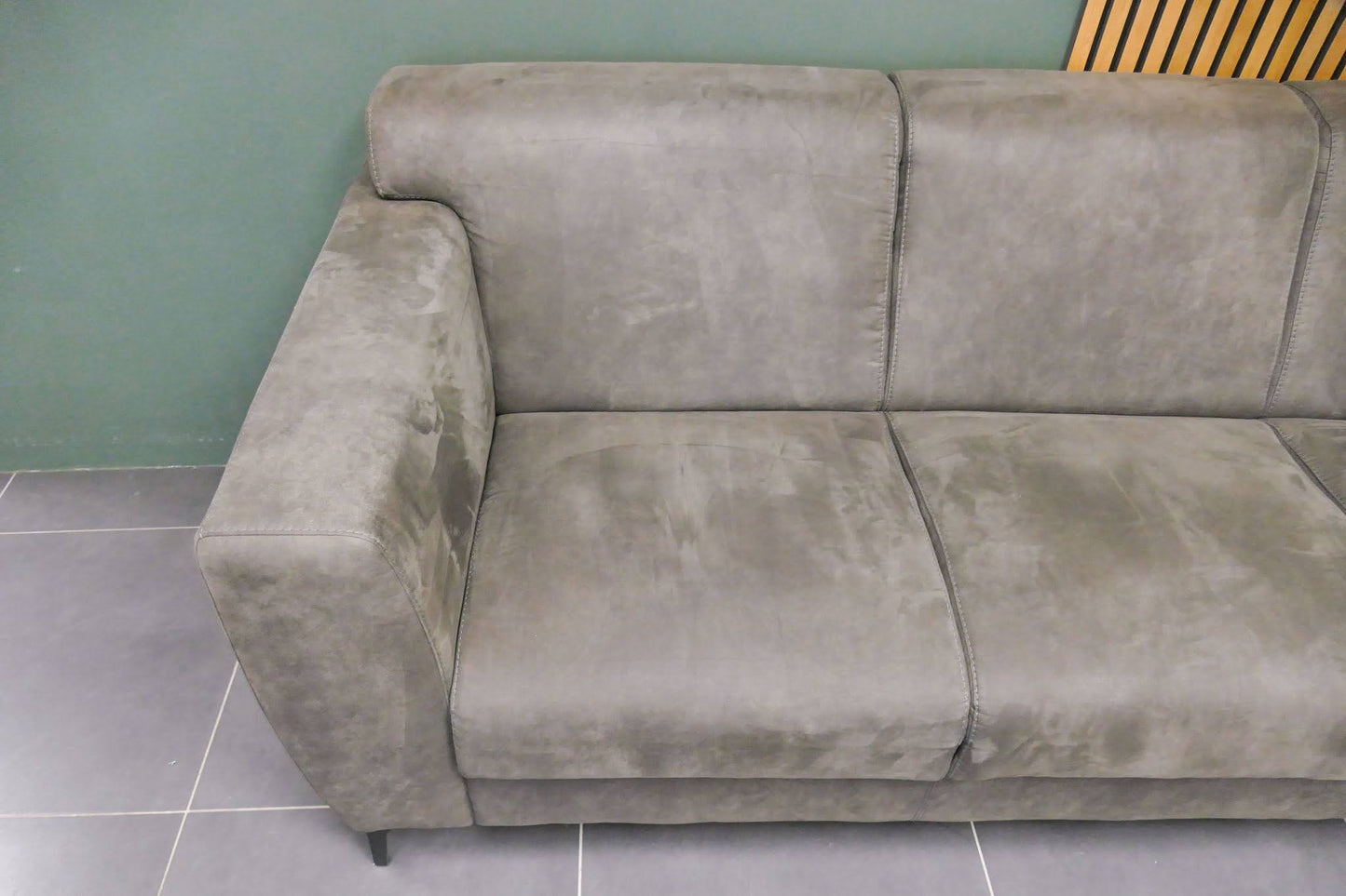 Refurbished Profijt Ridgway 3 Zits Microvezel