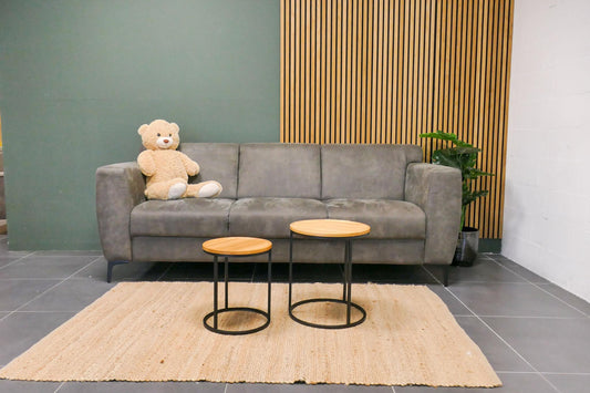 Refurbished Profijt Ridgway 3 Zits Microvezel