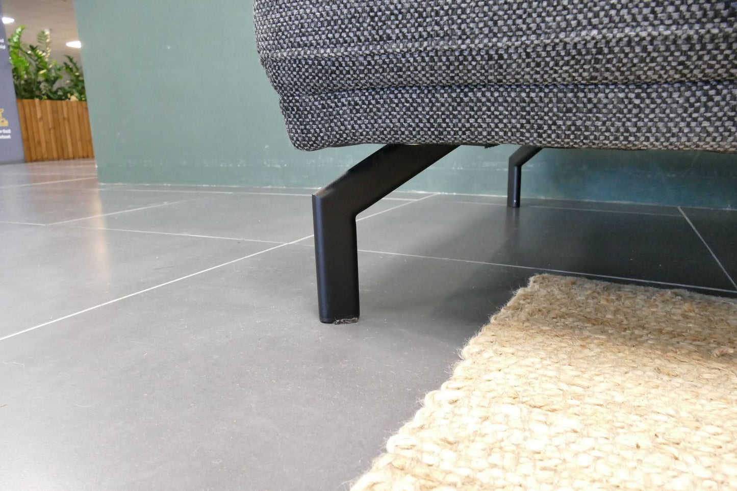 Refurbished Montel Hoekbank Viano Antraciet