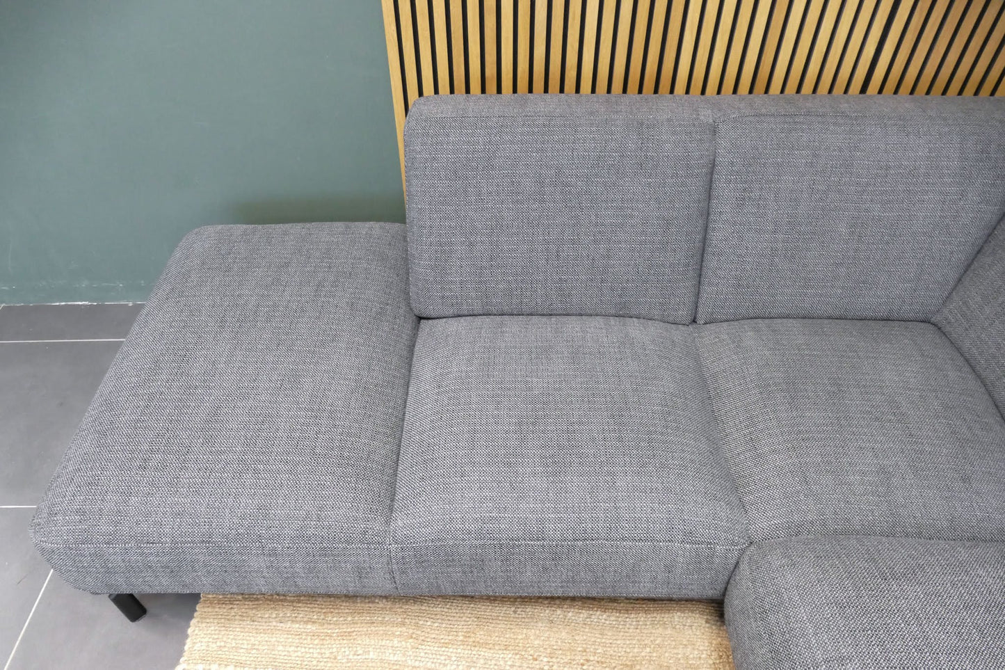 Refurbished Montel Hoekbank Viano Antraciet