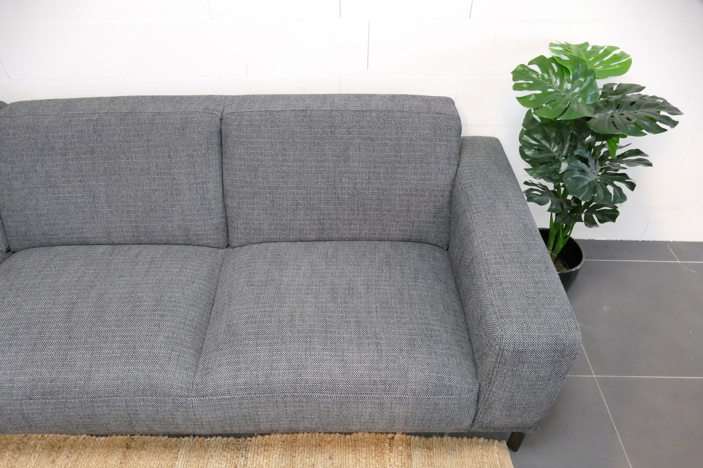 Refurbished Montel Hoekbank Viano Antraciet