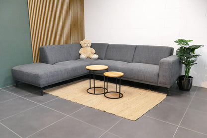 Refurbished Montel Hoekbank Viano Antraciet