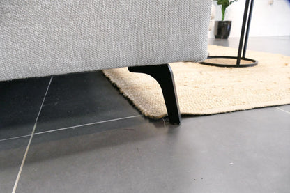 Refurbished Moderne Hoekbank beige