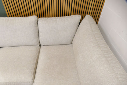 Refurbished Moderne Hoekbank beige