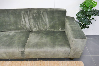 Refurbished Velvet Hoekbvank Groen SEVN