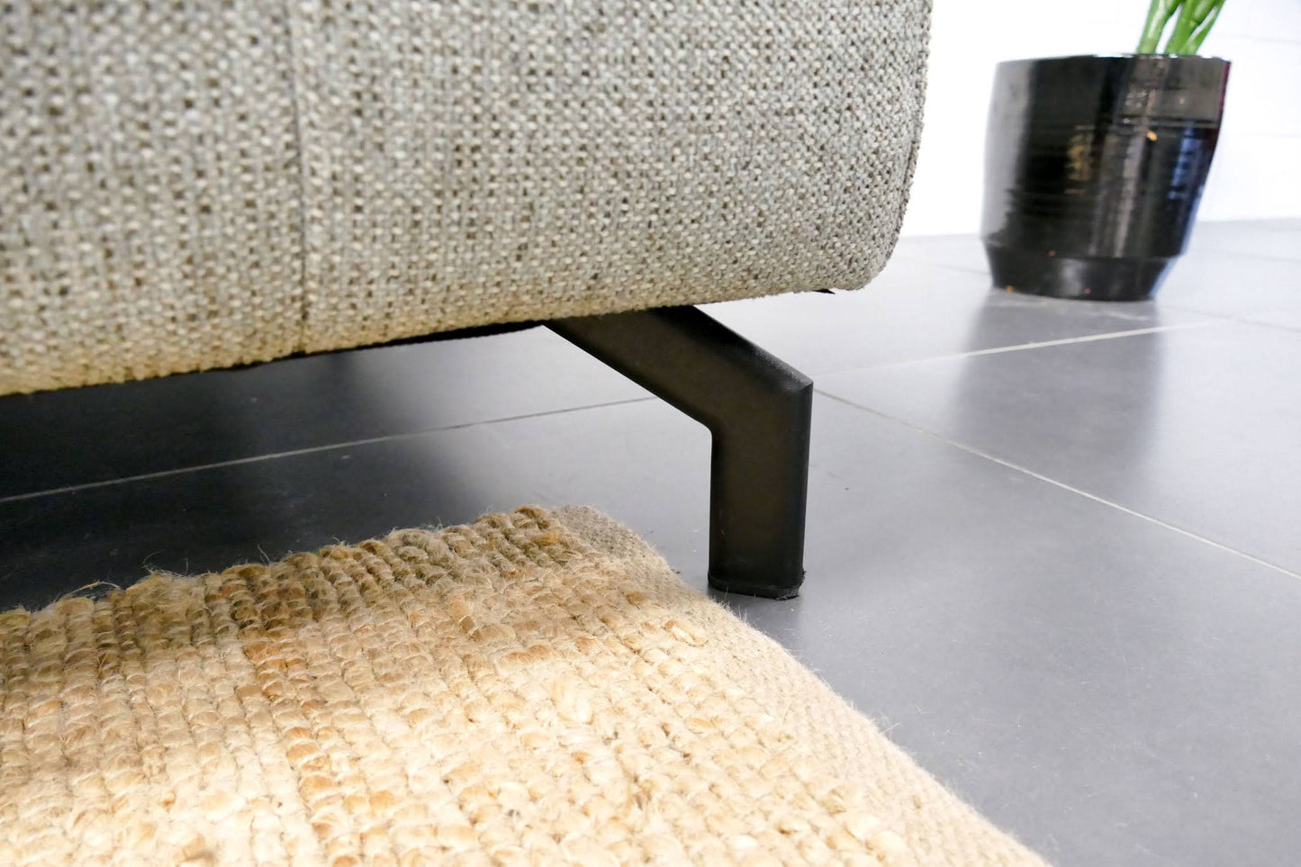 Refurbished Loods 5 Hoekbank Lot Groen Grijs