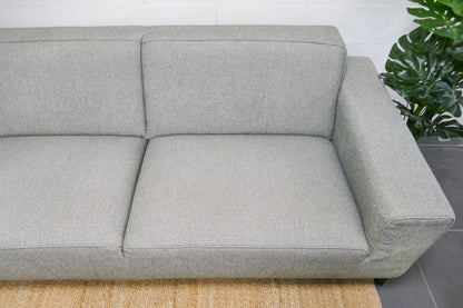 Refurbished Loods 5 Hoekbank Lot Groen Grijs