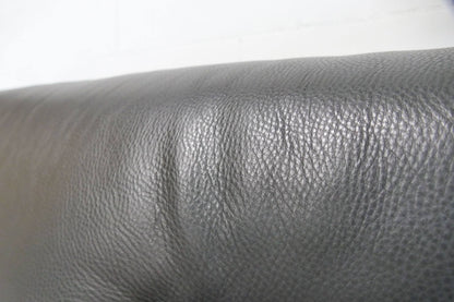 Refurbished Leolux Oscar Antraciet leer