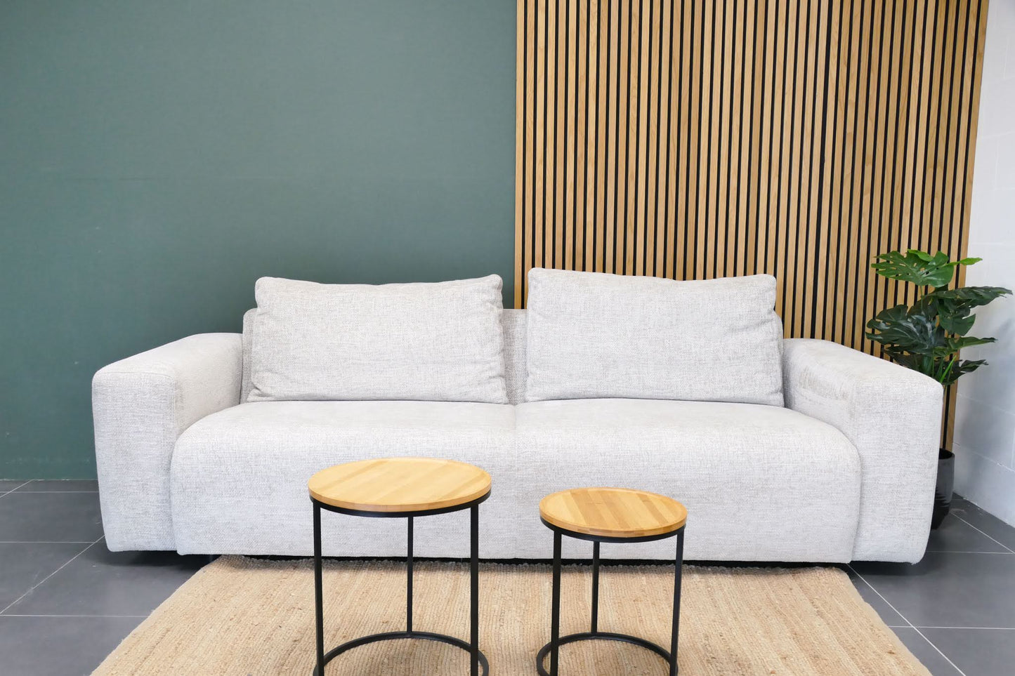Refurbished 3-Zits Bank Beige Goossens