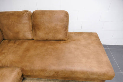 Refurbished Pronto Hoekbank Cognac