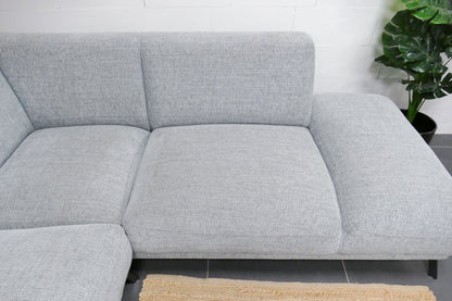 Refurbished DFS hoekbank Lichtgrijs