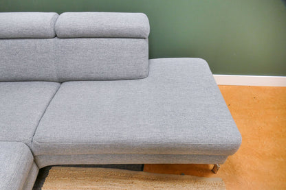 Refurbished Montel Hoekbank Chicago Grijs