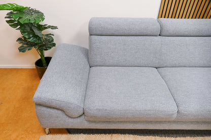 Refurbished Montel Hoekbank Chicago Grijs