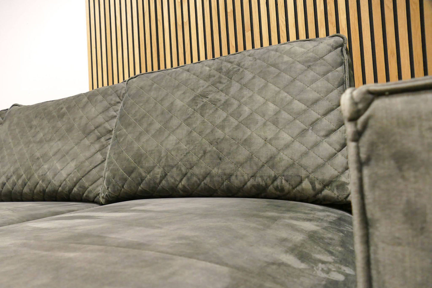 Refurbished Chaise Longue Urban Sofa Groen