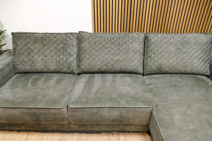 Refurbished Chaise Longue Urban Sofa Groen