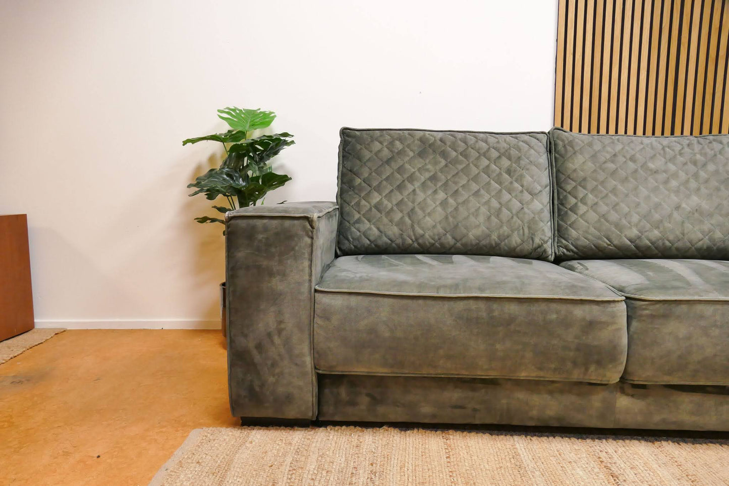 Refurbished Chaise Longue Urban Sofa Groen