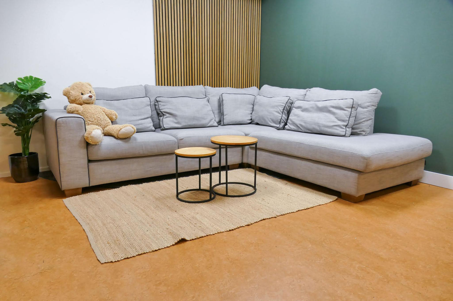 Refurbished Lounge Hoekbank Villa One Grijs