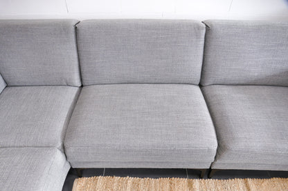 Refurbished Montel Hoekbank Lichtgrijs