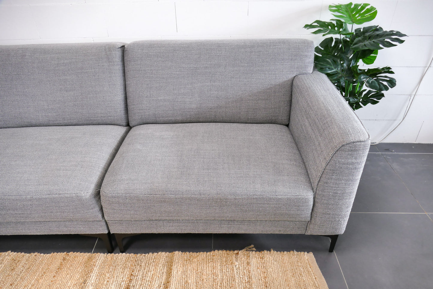 Refurbished Montel Hoekbank Lichtgrijs