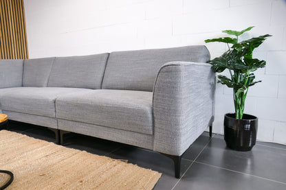 Refurbished Montel Hoekbank Lichtgrijs