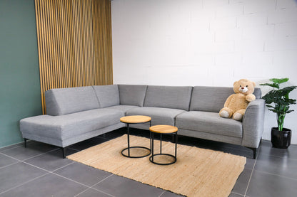 Refurbished Montel Hoekbank Lichtgrijs